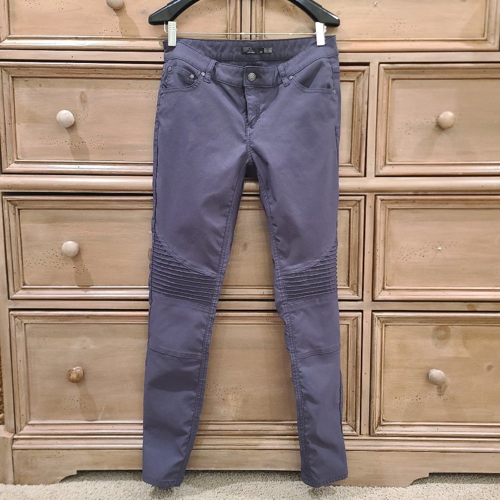 Prana Brenna gray moto pant size 10